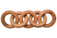 Hamilton Interiors Accessories Cato Natural Wooden 5 Link Chain Decor House of Isabella UK