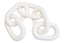 Hamilton Interiors Accessories Cato White Wood 5 Link Chain Decor House of Isabella UK