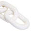 Hamilton Interiors Accessories Cato White Wood 5 Link Chain Decor House of Isabella UK