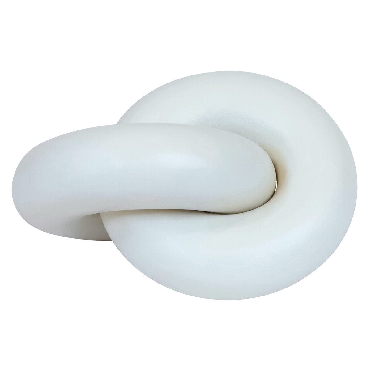 Hamilton Interiors Accessories Cato White Wood Small Knot Decor House of Isabella UK