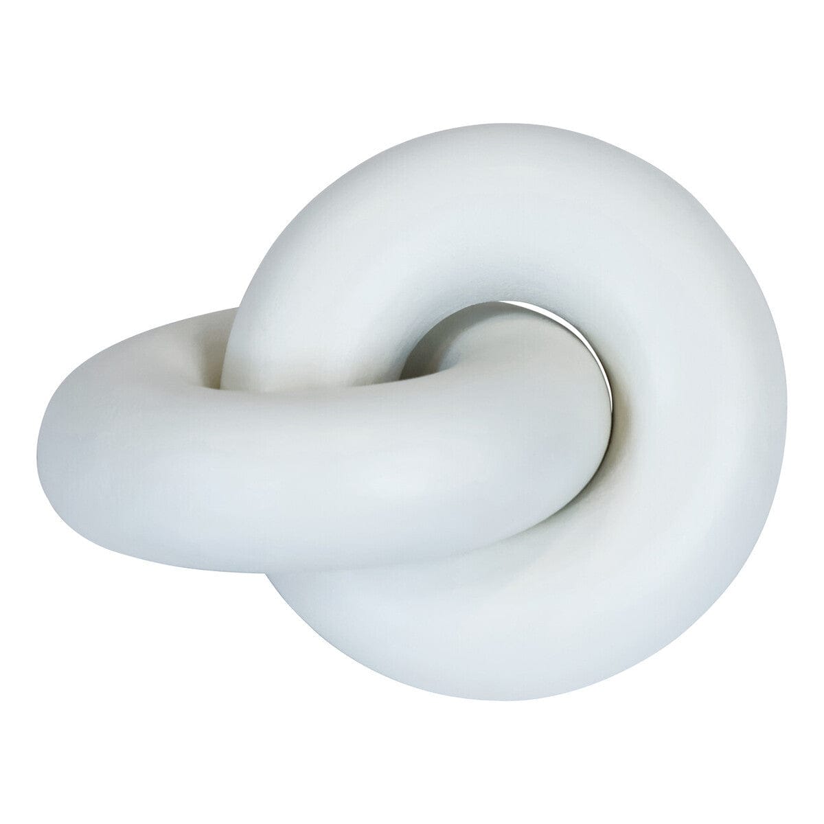 Hamilton Interiors Accessories Cato White Wood Small Knot Decor House of Isabella UK