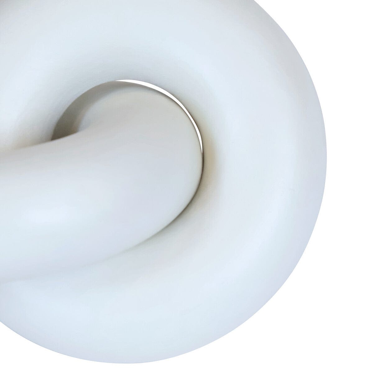 Hamilton Interiors Accessories Cato White Wood Small Knot Decor House of Isabella UK