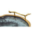 Hamilton Interiors Accessories Celina Black And Gold Agate Tray House of Isabella UK
