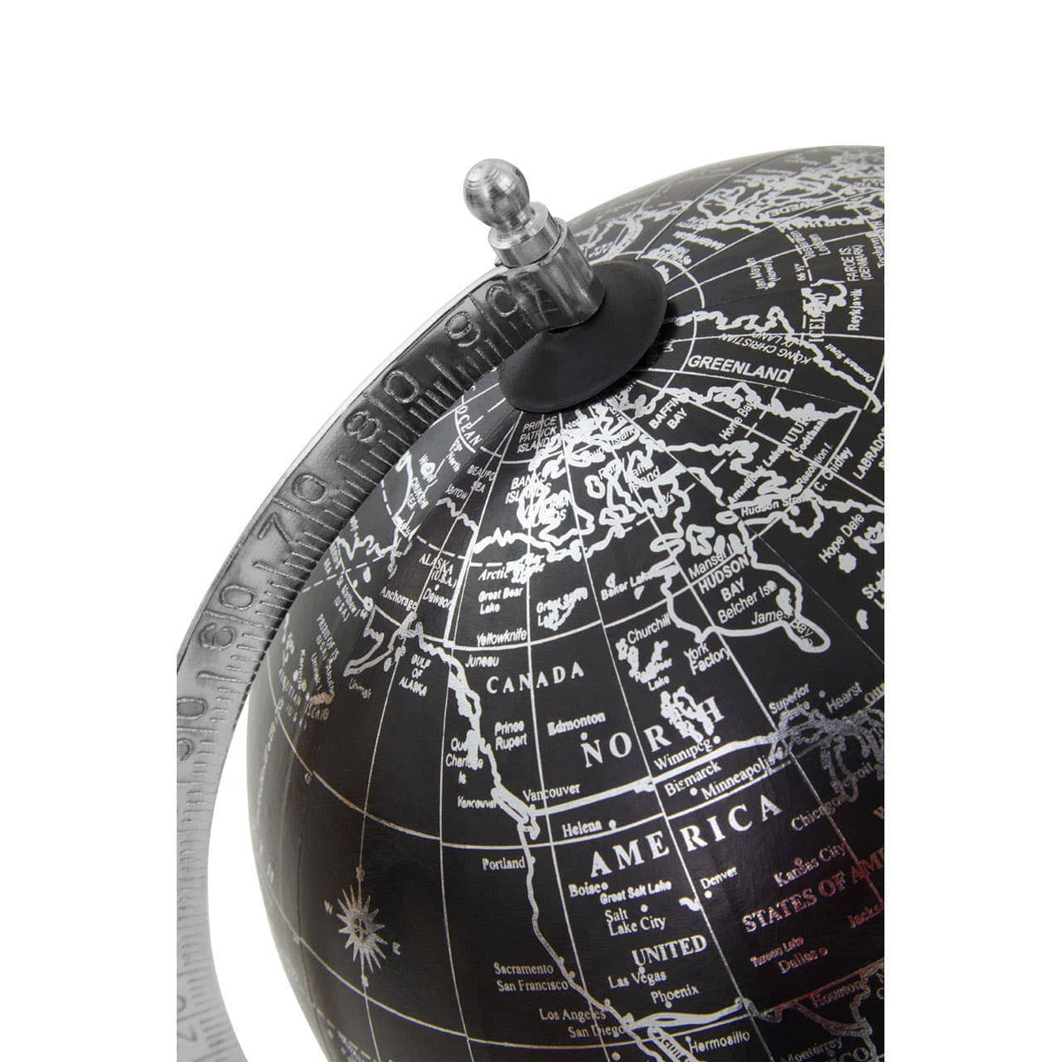 Hamilton Interiors Accessories Churchill Black Globe House of Isabella UK