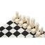 Hamilton Interiors Accessories Churchill Games Small Black and White Foldable Chess Set House of Isabella UK