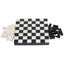Hamilton Interiors Accessories Churchill Games Small Black and White Foldable Chess Set House of Isabella UK