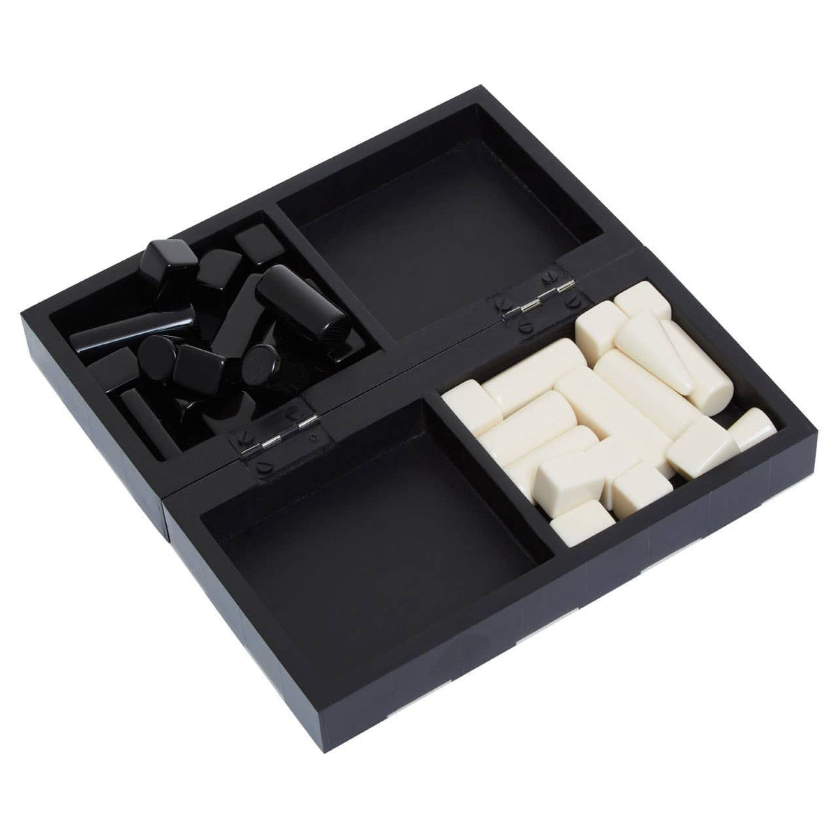 Hamilton Interiors Accessories Churchill Games Small Black and White Foldable Chess Set House of Isabella UK