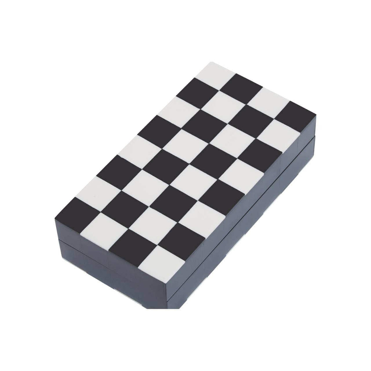 Hamilton Interiors Accessories Churchill Games Small Black and White Foldable Chess Set House of Isabella UK