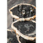 Hamilton Interiors Accessories Complements Silver Glass Tealight Holder House of Isabella UK