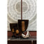Hamilton Interiors Accessories Cortina Small Honeycomb Glass Candle Holder House of Isabella UK