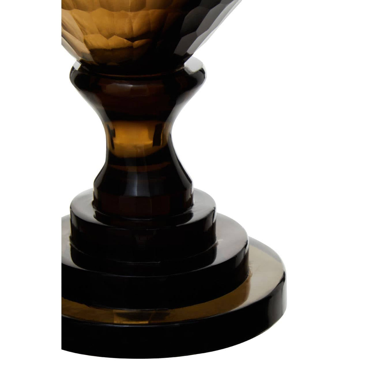 Hamilton Interiors Accessories Cortina Small Honeycomb Glass Candle Holder House of Isabella UK