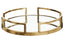 Hamilton Interiors Accessories Cruzar Gold Finish Mirrored Tray House of Isabella UK