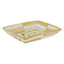 Hamilton Interiors Accessories Curva Ceramic Gold and White Dish House of Isabella UK