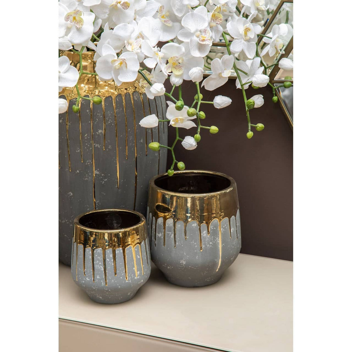 Hamilton Interiors Accessories Cyrus Small Planter House of Isabella UK