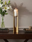 Hamilton Interiors Accessories Dante Large Gold Finish Candle Holder House of Isabella UK