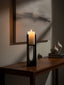 Hamilton Interiors Accessories Dante Small Washed Grey Finish Candle Holder House of Isabella UK