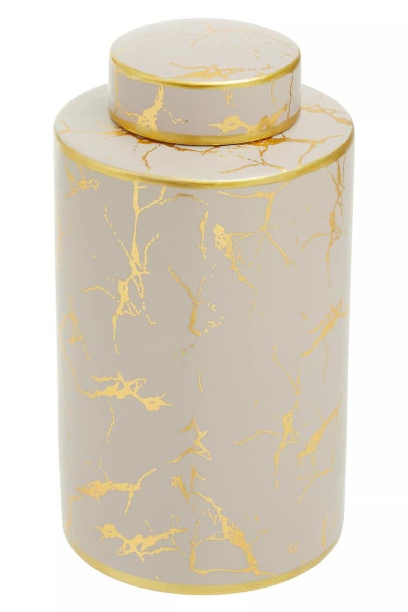 Hamilton Interiors Accessories Daria Small Ceramic Jar House of Isabella UK