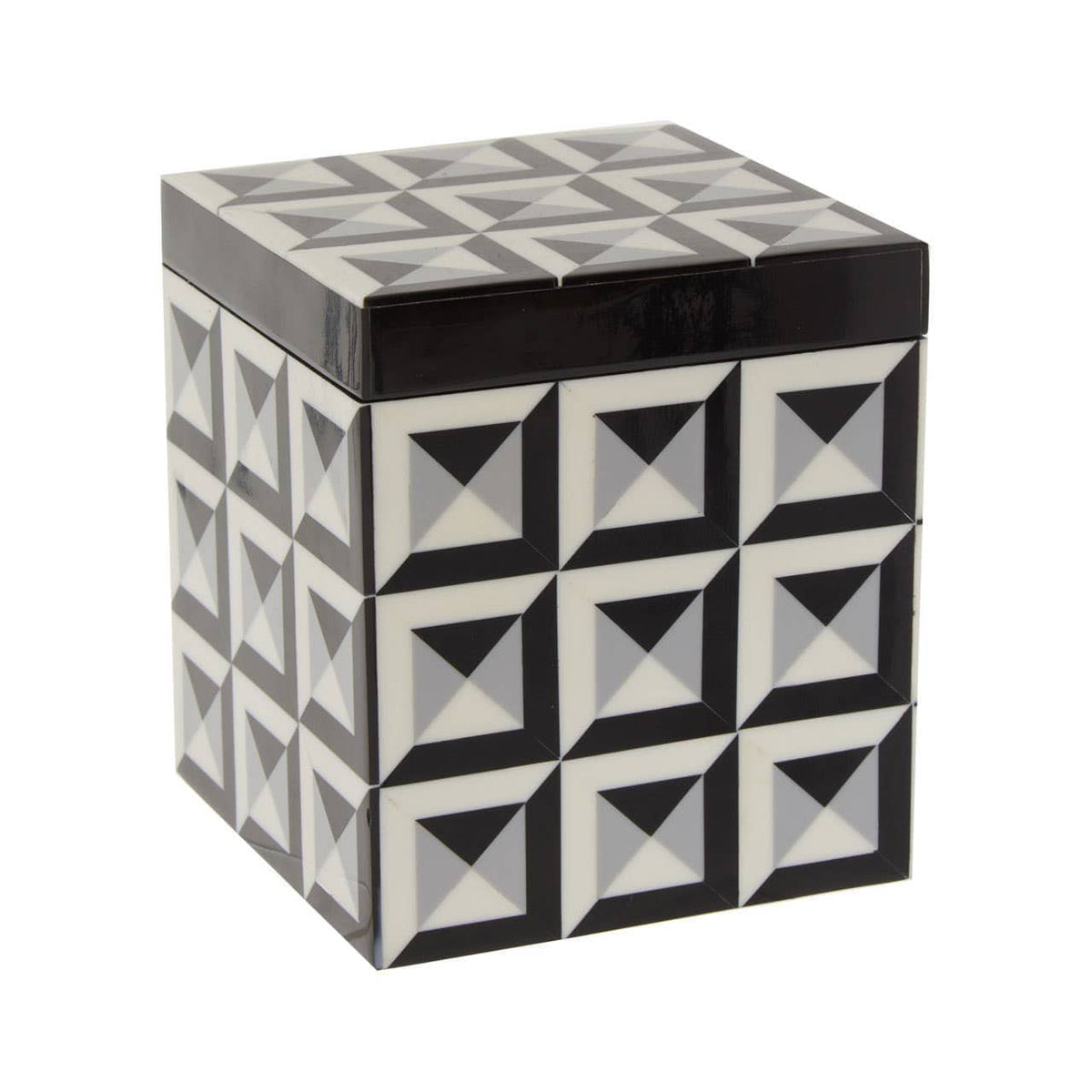 Hamilton Interiors Accessories Davino Large Square Trinket Box House of Isabella UK