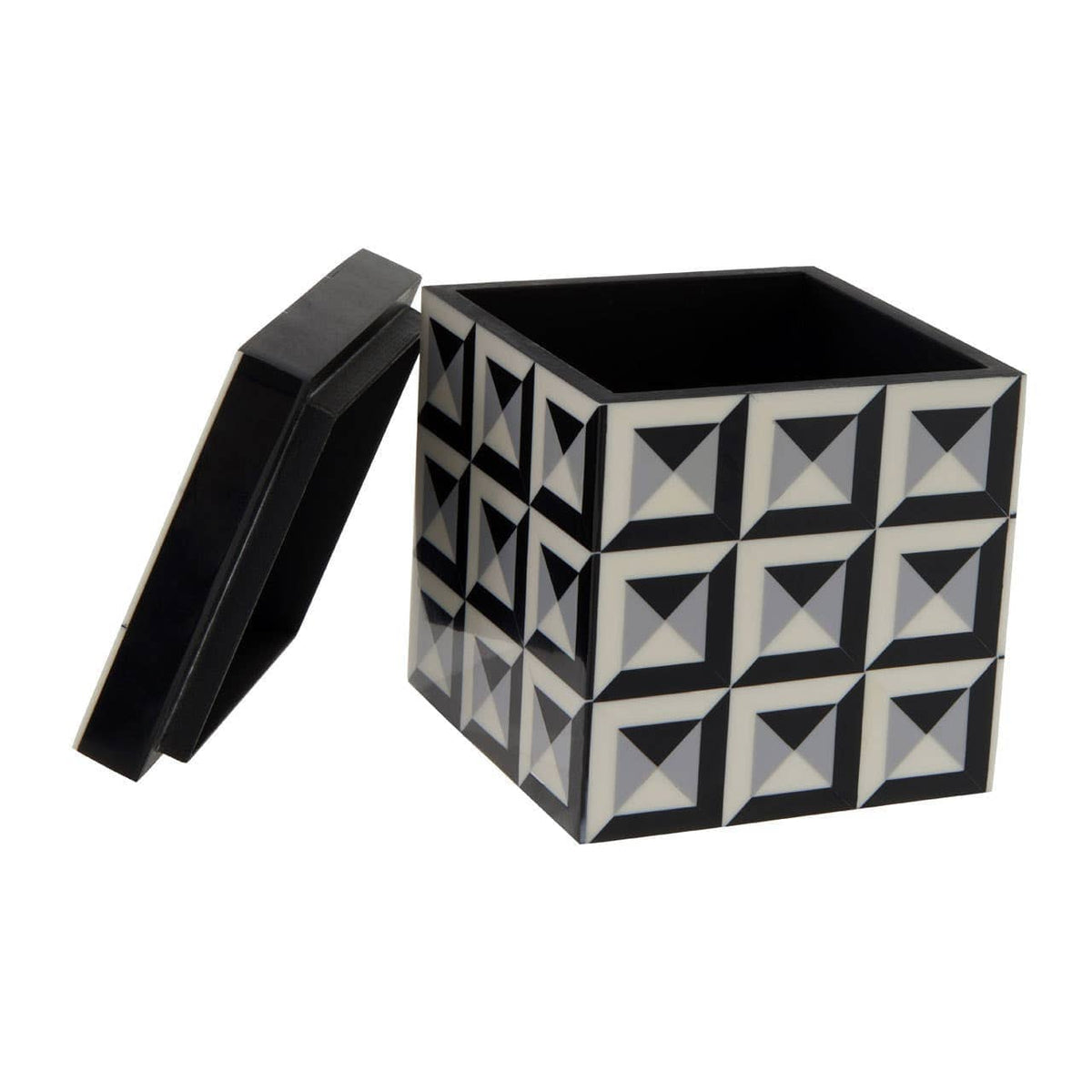 Hamilton Interiors Accessories Davino Large Square Trinket Box House of Isabella UK