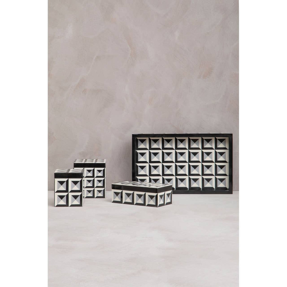 Hamilton Interiors Accessories Davino Large Square Trinket Box House of Isabella UK