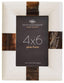 Hamilton Interiors Accessories Decio 4In x 6In Cream And Brown Finish Photo Frame House of Isabella UK