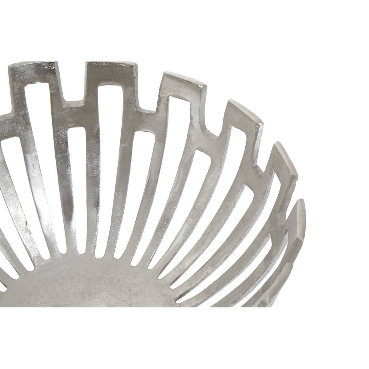 Hamilton Interiors Accessories Delphi Small Silver Finish Bowl House of Isabella UK