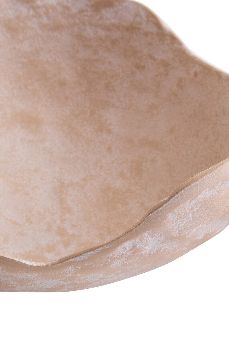 Hamilton Interiors Accessories Densita Set of Two Textured Beige Whitewash Bowls House of Isabella UK