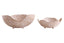 Hamilton Interiors Accessories Densita Set of Two Textured Beige Whitewash Bowls House of Isabella UK