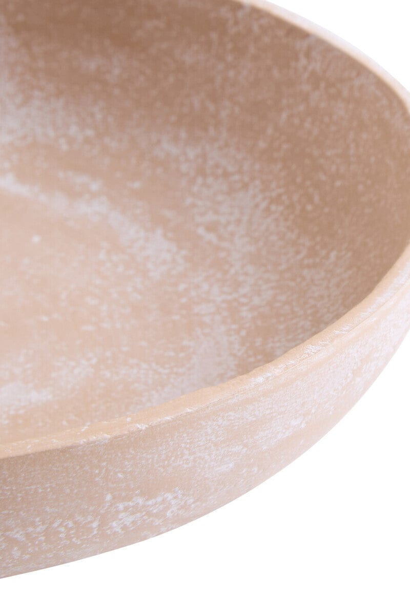 Hamilton Interiors Accessories Densita Textured Beige Whitewash Candle Holder House of Isabella UK