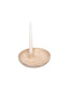 Hamilton Interiors Accessories Densita Textured Beige Whitewash Candle Holder House of Isabella UK