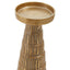 Hamilton Interiors Accessories Deomali Large Gold Finish Candle Holder House of Isabella UK