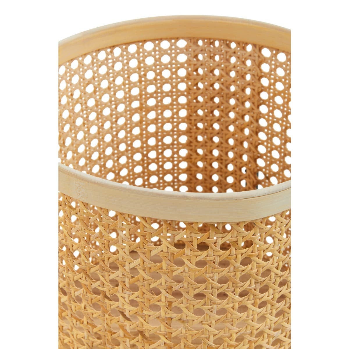 Hamilton Interiors Accessories Depok Large Rattan Planter with Metal Stand House of Isabella UK