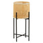 Hamilton Interiors Accessories Depok Large Rattan Planter with Metal Stand House of Isabella UK