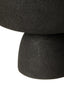 Hamilton Interiors Accessories Deriva Large Textured Black Pedestal Bowl House of Isabella UK