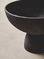 Hamilton Interiors Accessories Deriva Large Textured Black Pedestal Bowl House of Isabella UK