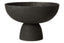 Hamilton Interiors Accessories Deriva Large Textured Black Pedestal Bowl House of Isabella UK