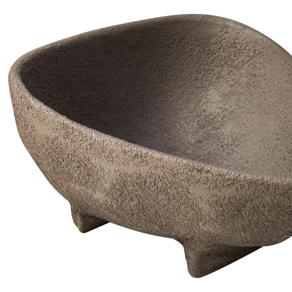 Hamilton Interiors Accessories Deriva Set Of 2 Textured Grey Bowls House of Isabella UK