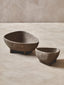 Hamilton Interiors Accessories Deriva Set Of 2 Textured Grey Bowls House of Isabella UK