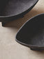 Hamilton Interiors Accessories Deriva Set of Two Textured Black Bowls House of Isabella UK