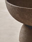 Hamilton Interiors Accessories Deriva Small Textured Grey Pedestal Bowl House of Isabella UK