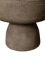 Hamilton Interiors Accessories Deriva Small Textured Grey Pedestal Bowl House of Isabella UK