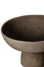 Hamilton Interiors Accessories Deriva Small Textured Grey Pedestal Bowl House of Isabella UK