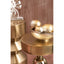 Hamilton Interiors Accessories Dion Set of Three Ombre Silver and Gold Finish Deco Balls House of Isabella UK