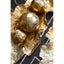 Hamilton Interiors Accessories Dion Set of Three Ombre Silver and Gold Finish Deco Balls House of Isabella UK