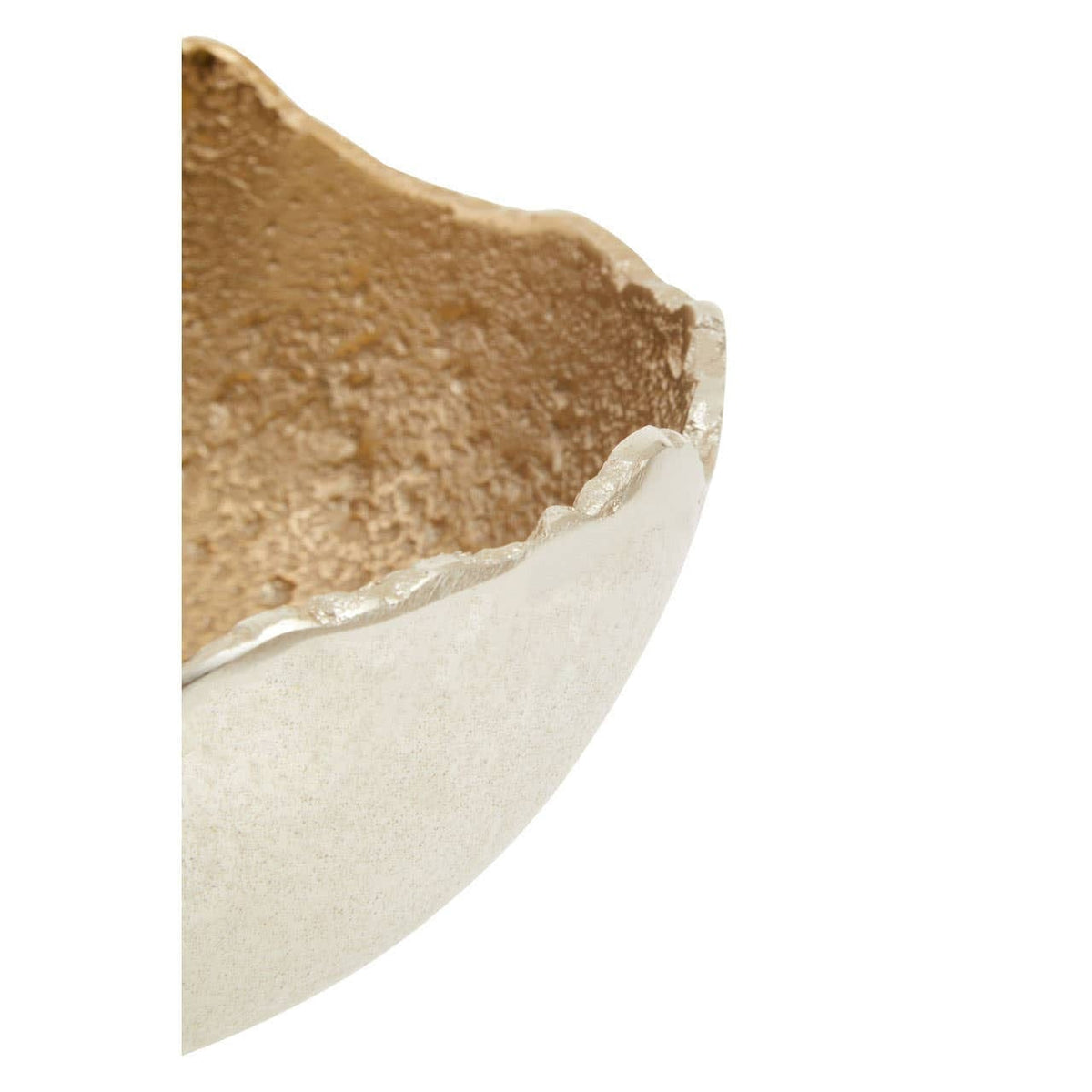 Hamilton Interiors Accessories Dion Small Nickel and Gold Finish Bowl House of Isabella UK