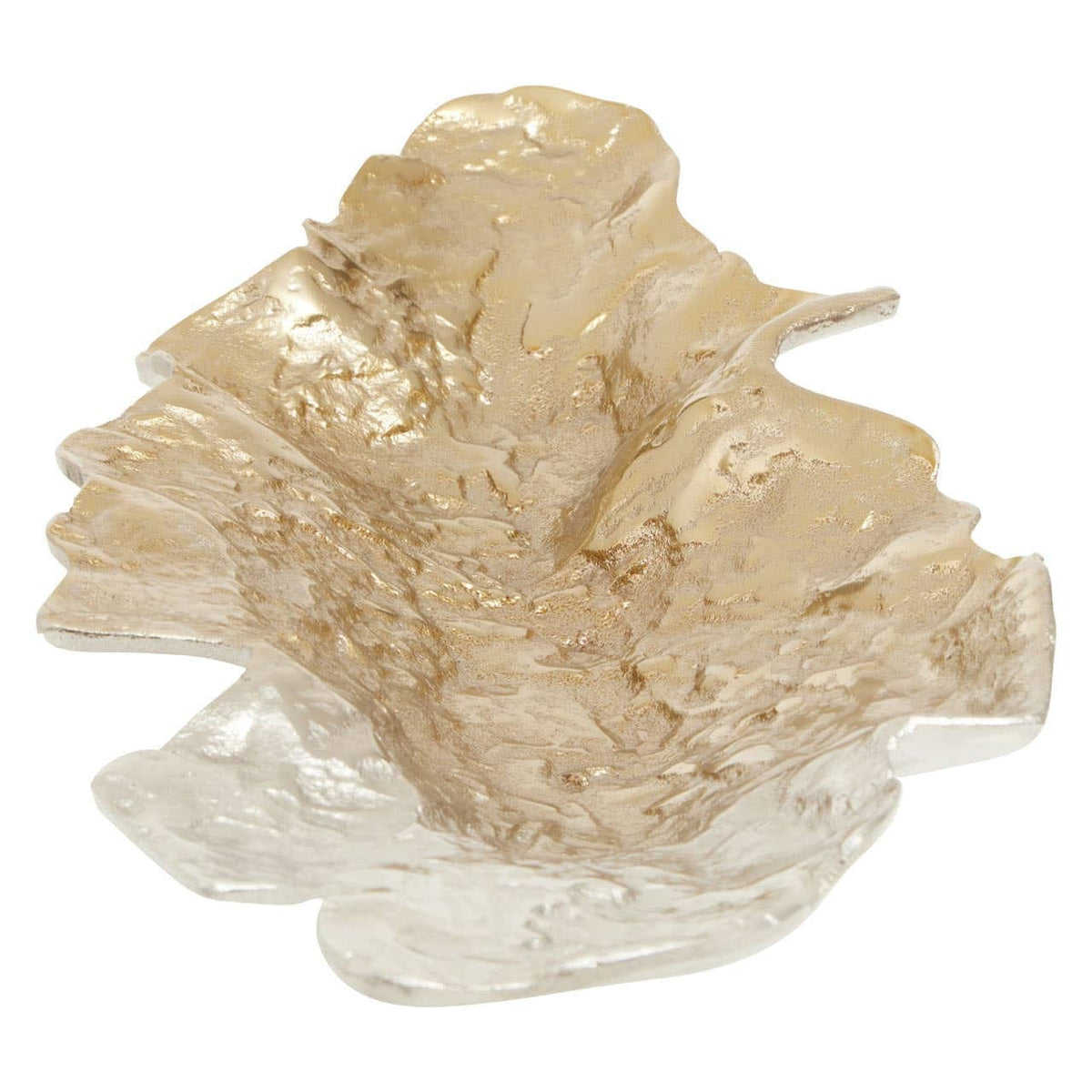 Hamilton Interiors Accessories Dion Small Ombre Silver and Gold Finish Dish House of Isabella UK