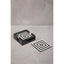 Hamilton Interiors Accessories Donato Set of 4 Black and White Stripe Coasters with Holder House of Isabella UK