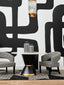 Hamilton Interiors Accessories Doria Large Black And White Stripes Ceramic Jar House of Isabella UK