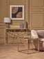 Hamilton Interiors Accessories Doria Small White And Gold Finish Ceramic Jar House of Isabella UK