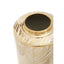 Hamilton Interiors Accessories Doria Small White And Gold Finish Ceramic Jar House of Isabella UK